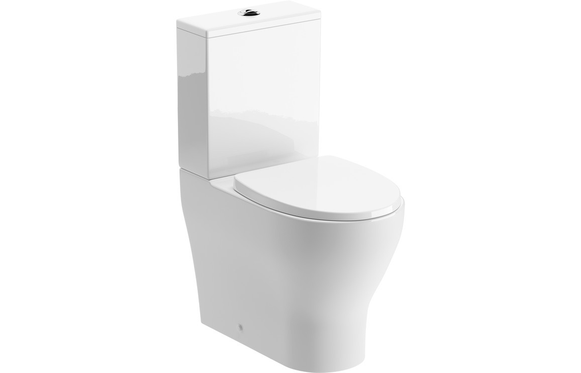 Euston Rimless C/c Fully Shrouded Wc & Soft Close Seat